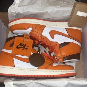 Nike Jordan 1 Retro High OG​ “White/Starfish/Cacao - Used